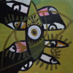 Attractions-of-an-eye-24x24-inches-acrylic-on-paper-2012